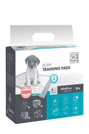 M-Pets Puppy Köpek Çiş Eğitim Pedi 60x60cm 30lu - Thumbnail