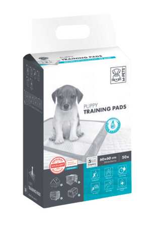 M-PETS - M-Pets Yavru Köpek Çiş Eğitim Pedi 60x60cm 50li
