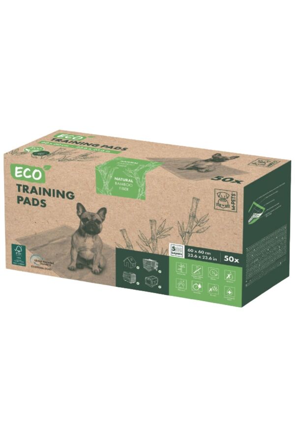 M-Pets Eco Köpek Çiş Eğitim Pedi 60x60cm 50li