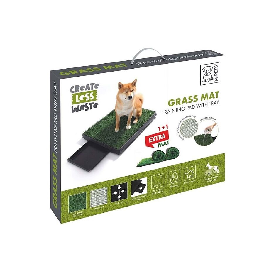M-Pets Grass Mat Çimli Köpek Tuvaleti 58x46cm - 1