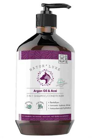 M-PETS - M-Pets Naturluxe Argan Oil & Acai 2n1 Köpek Şampuanı Ve Bakım Kremi 500ml M-PETS - M-Pets Naturluxe Argan Oil & Acai 2n1 Köpek Şampuanı Ve Bakım Kremi 500ml