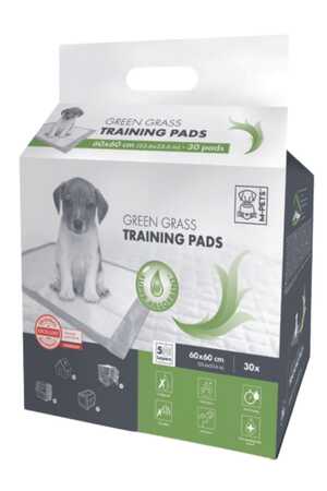 M-PETS - M-Pets Çimen Kokulu Köpek Çiş Eğitim Pedi 60x60cm 30lu
