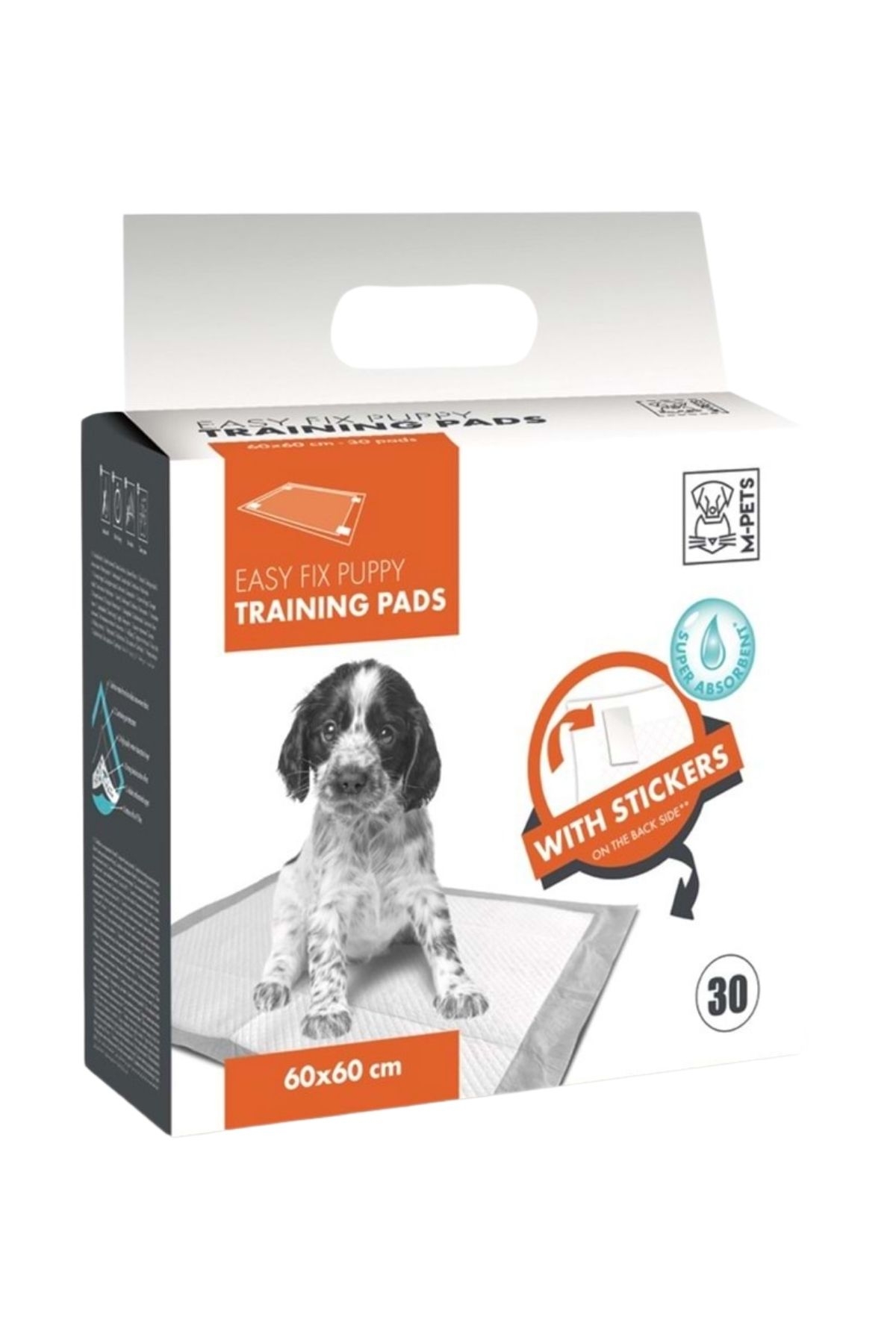 M-Pets Yapışkanlı Köpek Çiş Eğitim Pedi 60x60 30lu