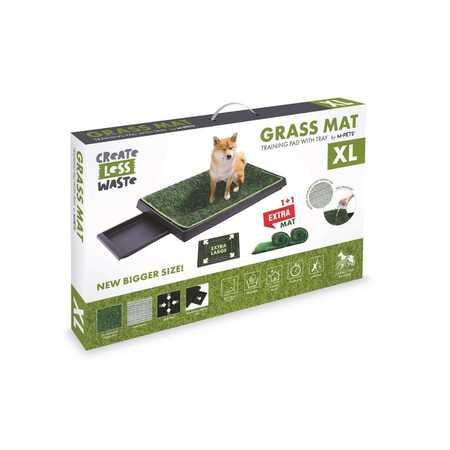 M-Pets Grass Mat Çekmeceli Çimli Köpek Tuvaleti XL 50x76cm