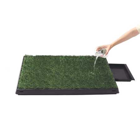 M-Pets Grass Mat Çekmeceli Çimli Köpek Tuvaleti XL 50x76cm - 3