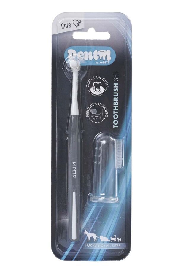 M-Pets Dental Diş Fırçası Seti 2li - 1