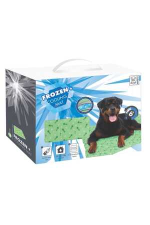 M-PETS - M-Pets Frozen Köpekler İçin Serinletici Mat Yeşil 60x90cm L-XL