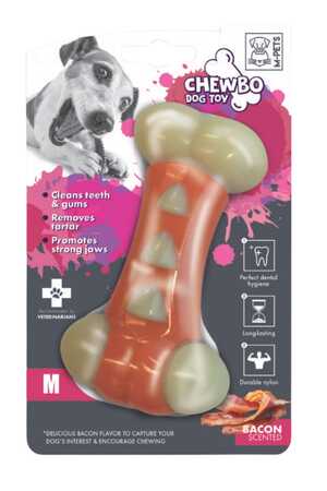 M-PETS - M-Pets Chewbo Tribone Dental Et Aromalı Köpek Oyuncağı M M-PETS - M-Pets Chewbo Tribone Dental Et Aromalı Köpek Oyuncağı M