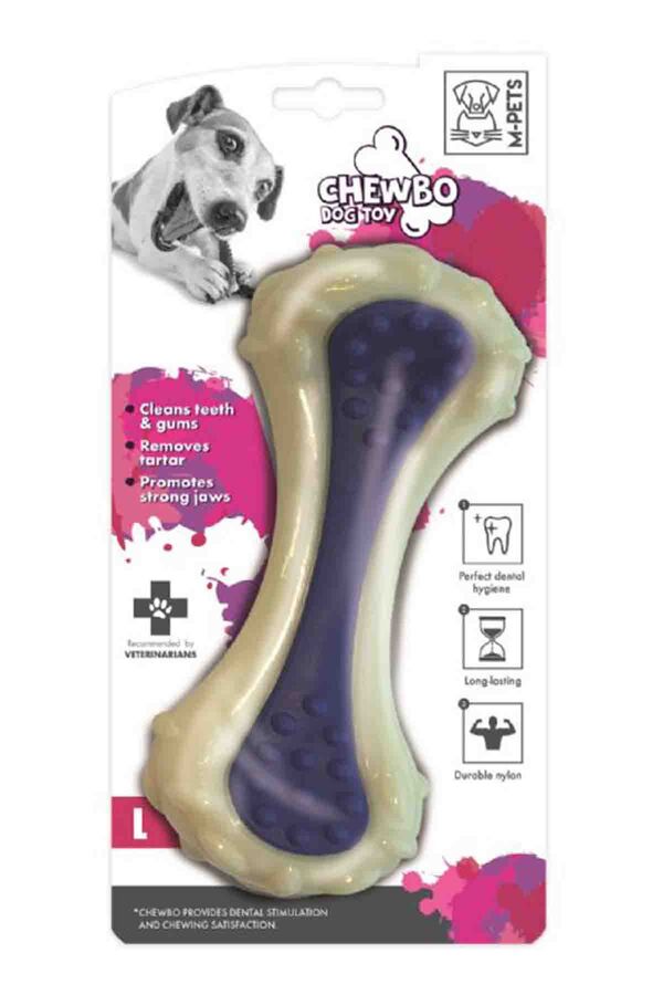 M-Pets Chewbo Choppy Dental Köpek Oyuncağı (L) M-Pets Chewbo Choppy Dental Köpek Oyuncağı (L)