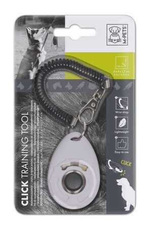 M-Pets Köpek Eğitim Aparatı Clicker Siyah Beyaz