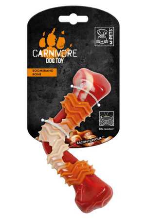 M-PETS - M-Pets Carnivore Boomerang Bone Pastırma Aromalı Köpek Oyuncağı