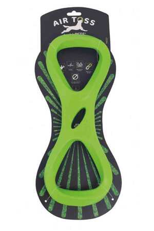 M-PETS - M-Pets Air Toss Twist Dayanıklı Suda Yüzen Köpek Oyuncağı Yeşil