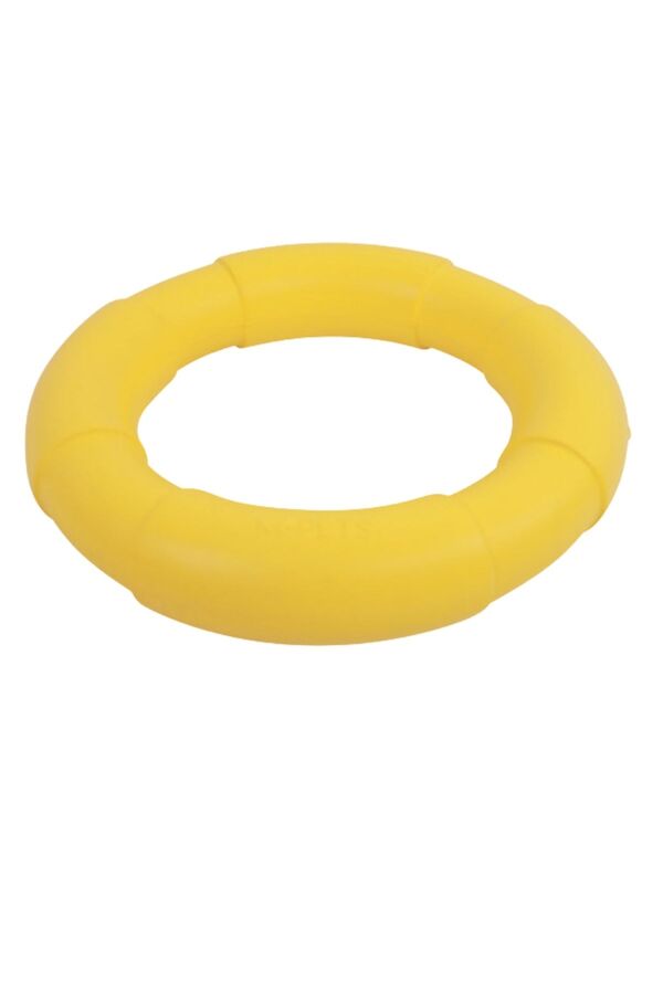 M-Pets Air Toss Circle Dayanıklı Suda Yüzen Köpek Oyuncağı Yellow