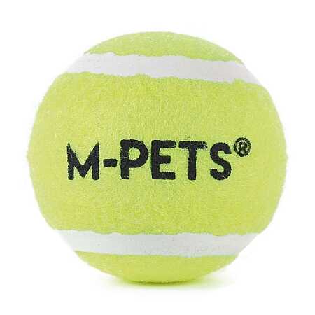 M-Pets HOP Tenis Topu 6.4cm Sarı (3 Adet) (1)
