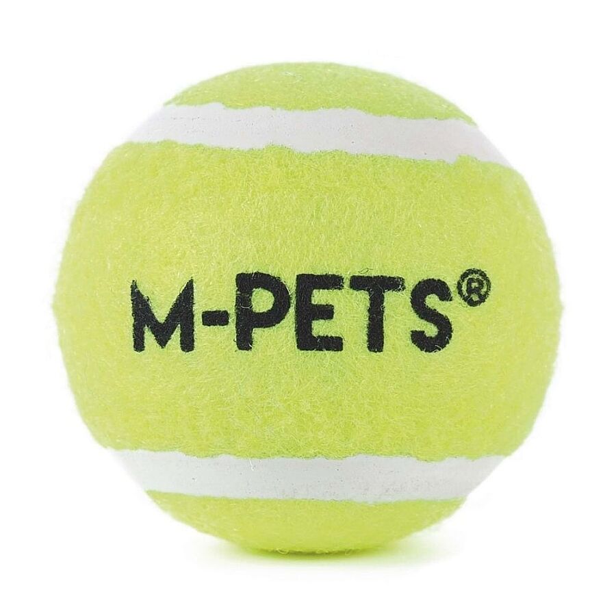 M-Pets HOP Tenis Topu 6.4cm Sarı (3 Adet) - 2