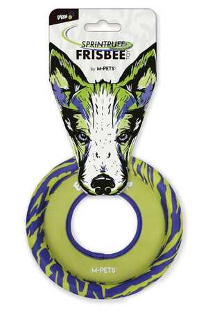 M-PETS - M-Pets Sprintpuff Frisbee Köpek Oyuncağı Mavi Yeşil