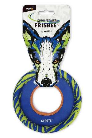 M-PETS - M-Pets Sprintpuff Frisbee Köpek Oyuncağı Mavi Yeşil
