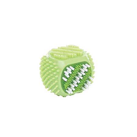 M-Pets Dental Squeaky Cube Diş Fırçalı Köpek Oyuncağı - 3