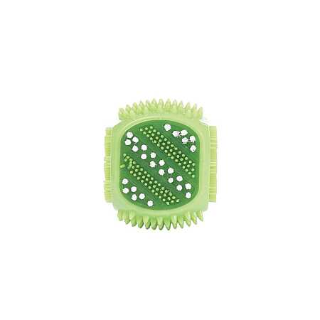M-Pets Dental Squeaky Cube Diş Fırçalı Köpek Oyuncağı (1)