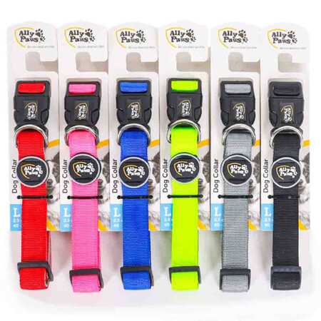Ally Paws Dog Collar Köpek Boyun Tasması Large 2,5cmx40-60cm - Thumbnail (1)