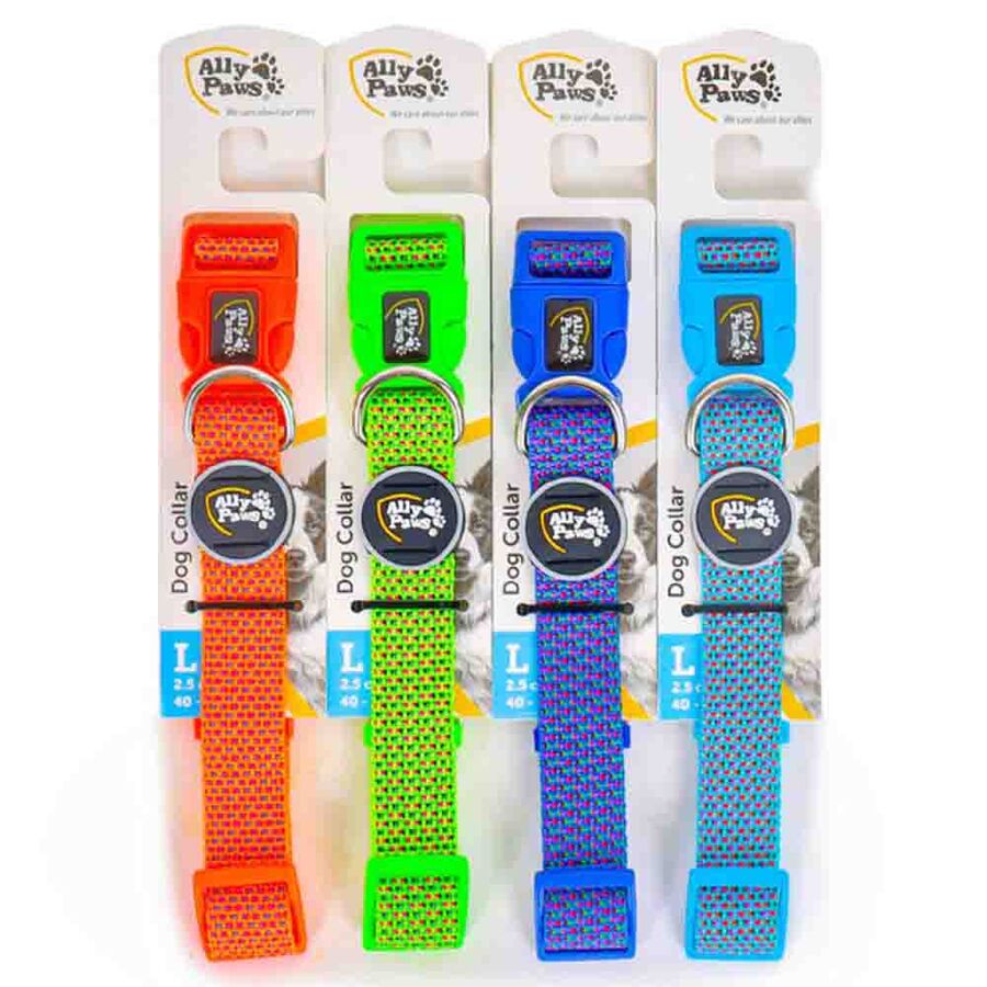 Ally Paws Dog Collar Köpek Boyun Tasması Large 2,5cmx40-60cm Ally Paws Dog Collar Köpek Boyun Tasması Large 2,5cmx40-60cm