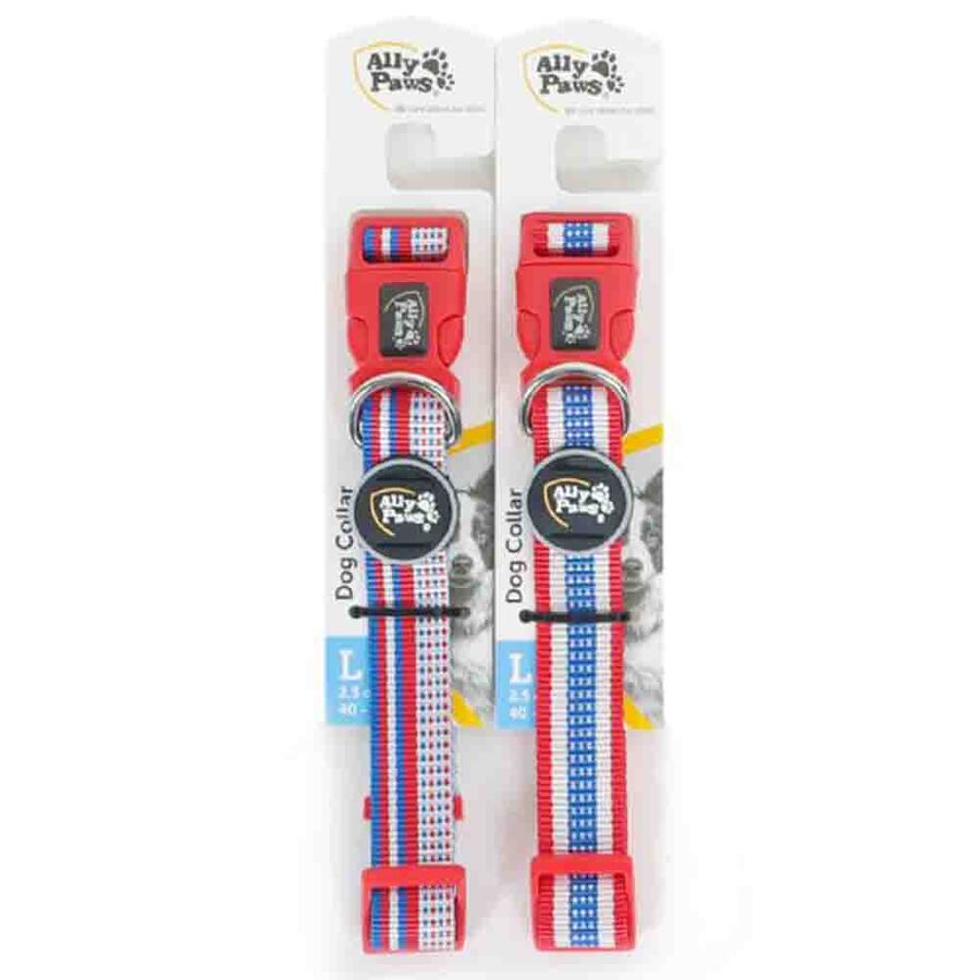Ally Paws Dog Collar Köpek Boyun Tasması Large 2,5cmx40-60cm Ally Paws Dog Collar Köpek Boyun Tasması Large 2,5cmx40-60cm