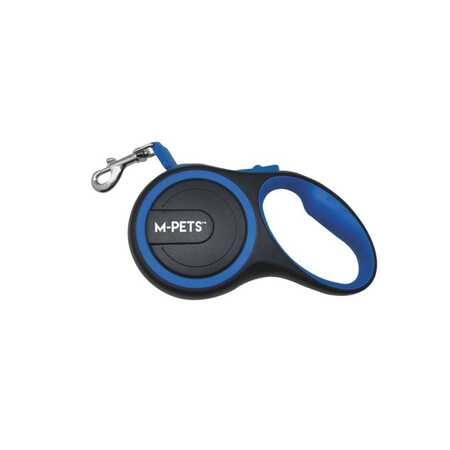 M-Pets Liberty Otomatik Şerit Gezdirme Kayışı Mavi 5mt M - Thumbnail (1)
