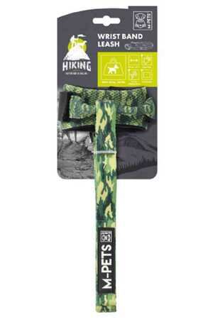 M-PETS - M-Pets Hiking Wrist Bilek Bantlı Gezdirme Tasması Kamuflaj
