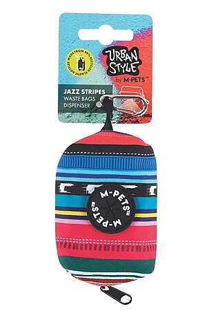 M-Pets Urbanstyle Jazz Stripes Dışkı Poşeti Çantası - 1