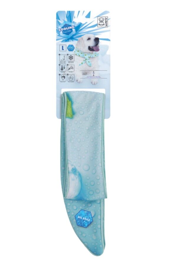 M-Pets Serinletici Köpek Yakalığı Mavi L