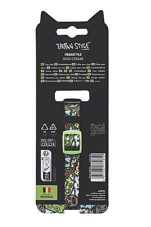 M-Pets Urbanstyle Freestyle Renkli Köpek Boyun Tasması (XS) - 5