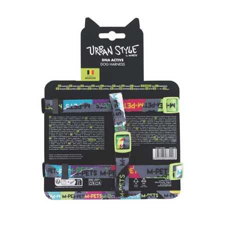 M-Pets Urbanstyle DNA Active Köpek Göğüs Tasması (S) - 5