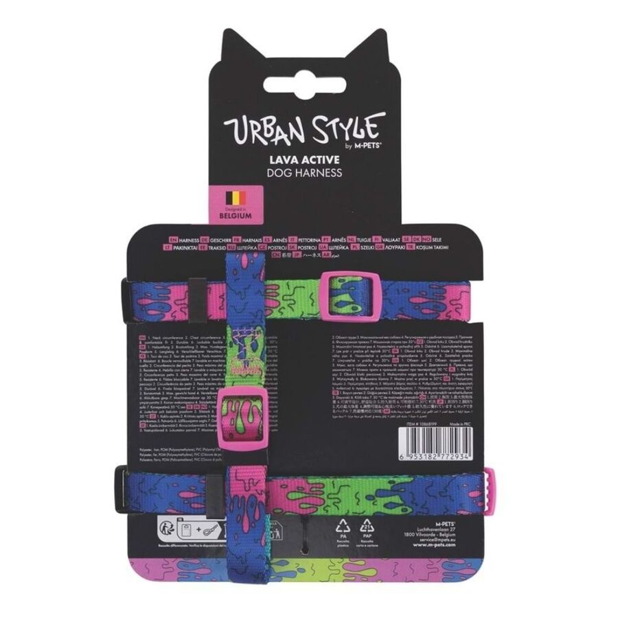M-Pets Urbanstyle Lava Active Köpek Göğüs Tasması (XS) - 5