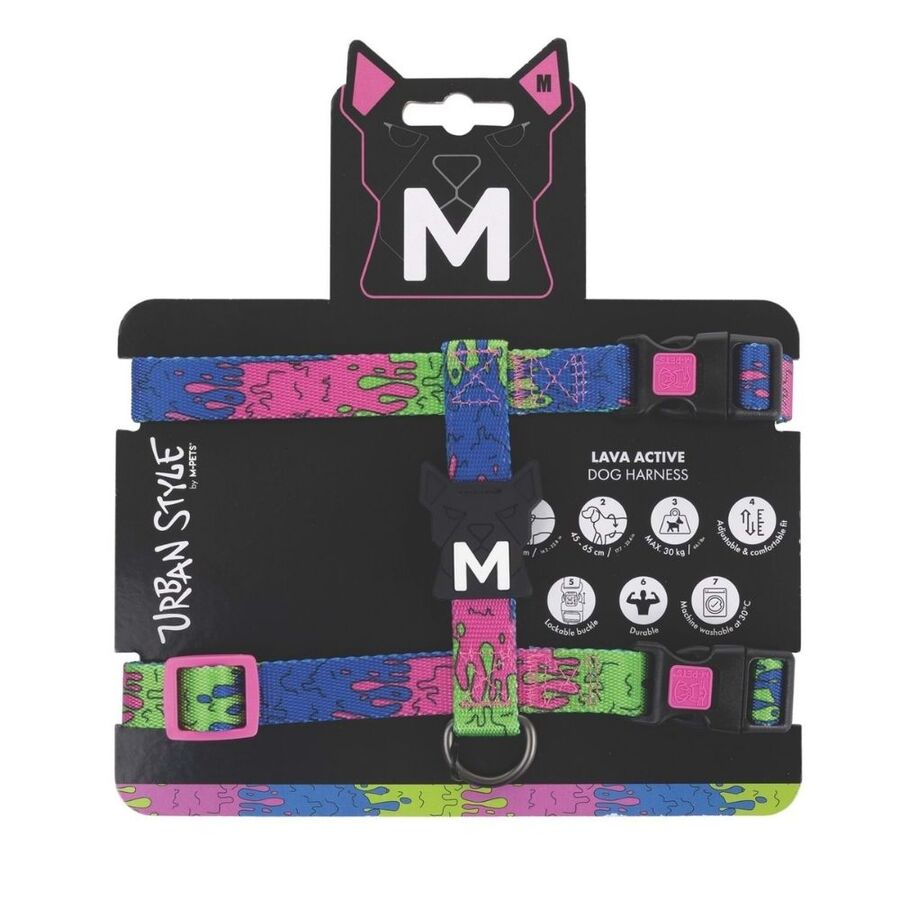 M-Pets Urbanstyle Lava Active Köpek Göğüs Tasması (M) - 1