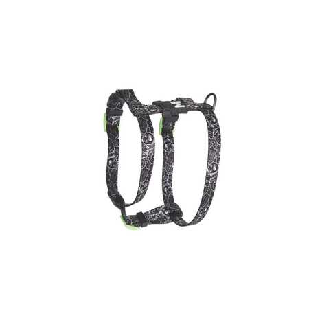 M-Pets Urbanstyle Siyah Beyaz Active Köpek Göğüs Tasması (XS) - 2