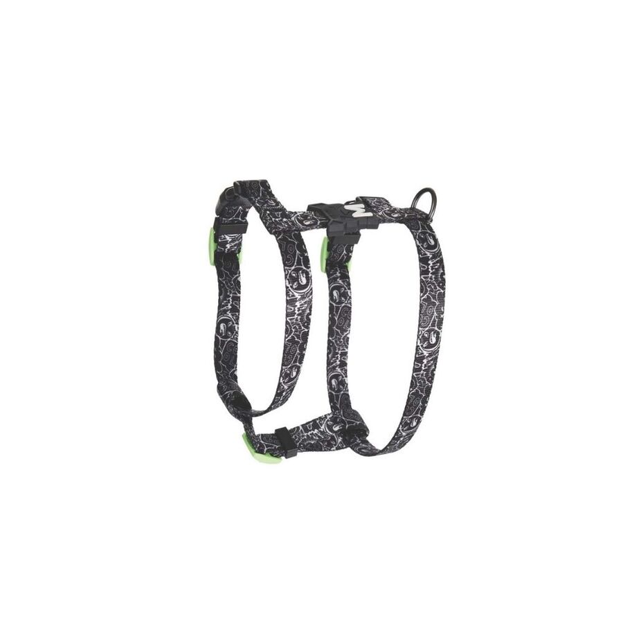M-Pets Urbanstyle Siyah Beyaz Active Köpek Göğüs Tasması (XS) - 2