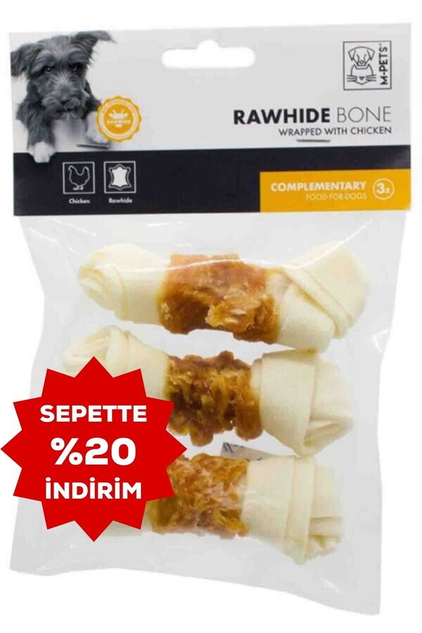 M-Pets Wrapped Tavuklu Köpek Ödül Maması 105gr