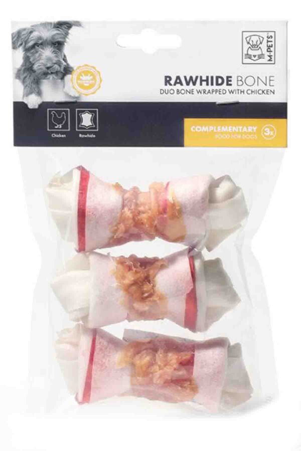 M-Pets Duo Bone Wrapped Tavuklu Köpek Ödül Maması 112,5gr