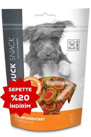 M-Pets Ördek Etli ve Kızılcıklı Köpek Ödül Maması 80gr - Thumbnail