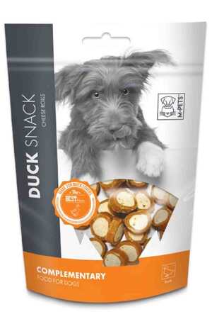 M-Pets Duck Cheese Rolls Ördekli Köpek Ödül Maması 80gr - Thumbnail