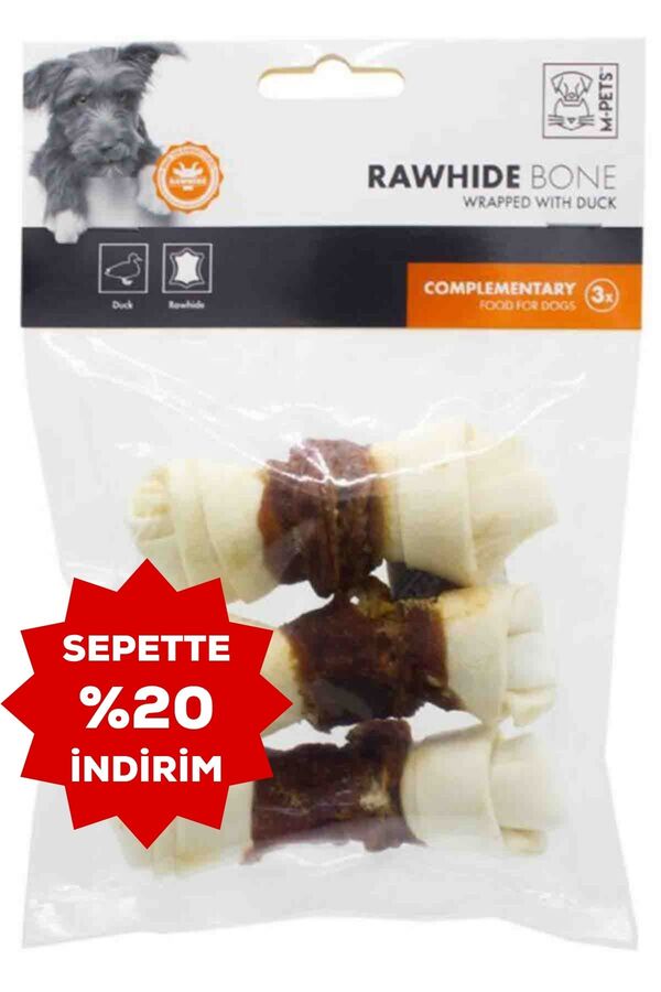 M-Pets Wrapped Ördekli Köpek Ödül Maması 105gr