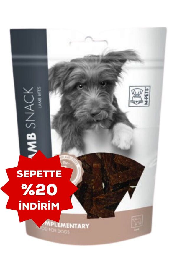 M-Pets Bites Kuzu Etli Köpek Ödül Maması 80gr