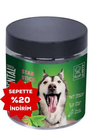 M-pets Yeşil Çaylı Diş Sağlığı için Köpek Ödülü 170gr (S) - Thumbnail