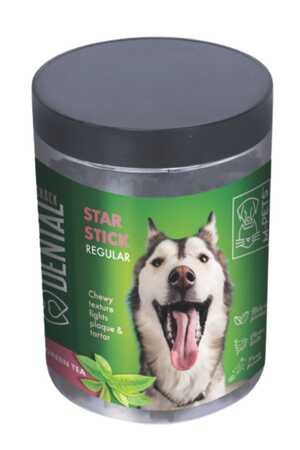 M-Pets Yeşil Çaylı Diş Sağlığı için Köpek Ödülü 340gr - Thumbnail