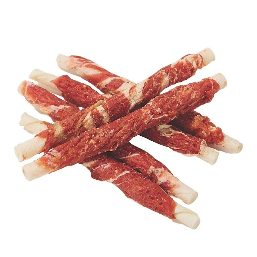M-Pets Bite Delight Ördekli ve Morina Balıklı Sargılı Köpek Ödülü 13cm (2kg) - 2