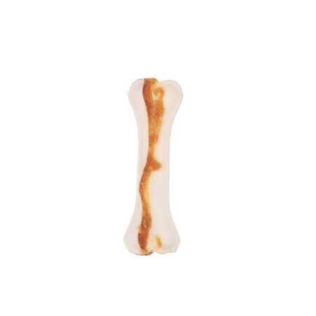 M-Pets Trusty Chicken Press Kemik Köpek Ödül Maması 15.3cm 85gr - Thumbnail