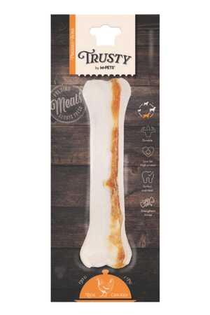 M-PETS - M-Pets Trusty Chicken Press Kemik Köpek Ödül Maması 22.2cm 130gr