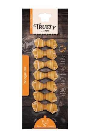 M-PETS - M-Pets Trusty Chicken Tatlı Patatesli Ödül Maması 7li 6.4cm 140gr