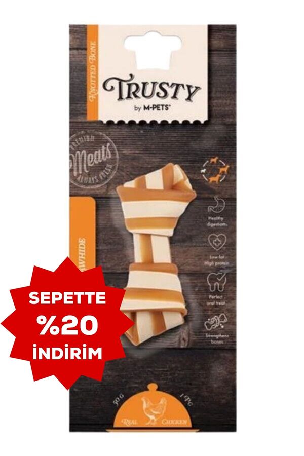 M-Pets Trusty Chicken Tatlı Patatesli Ödül Maması 11.5cm 50gr 