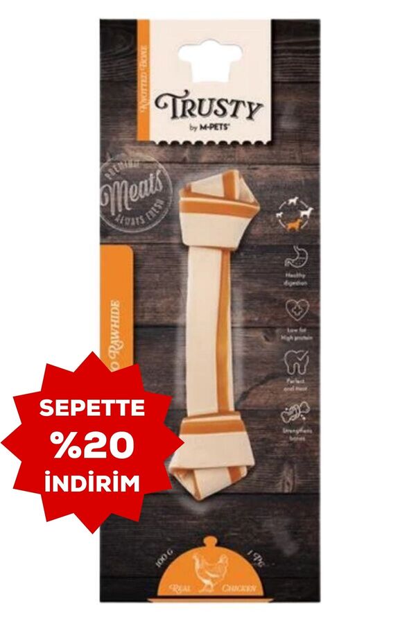 M-Pets Trusty Chicken Tatlı Patatesli Ödül Maması 20,3cm 100gr